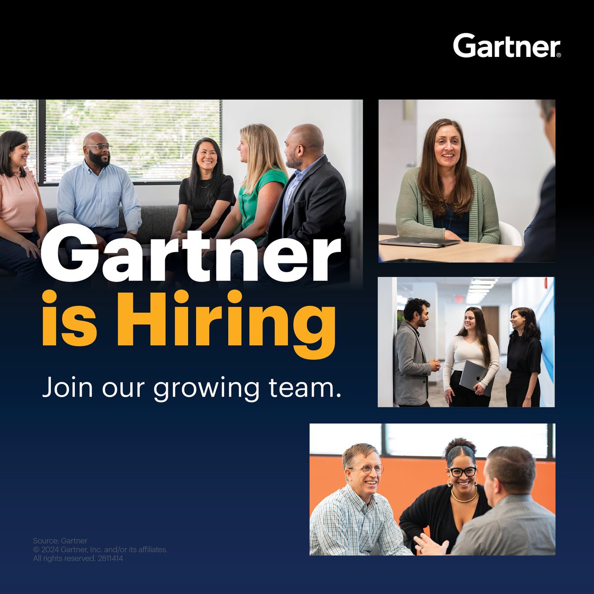 If you are driven by a desire to make a change, solve interesting problems and work with one of the best teams in the world, check out some open opportunities 👉 gtnr.it/4aPA4Q1

#Hiring #LifeAtGartner