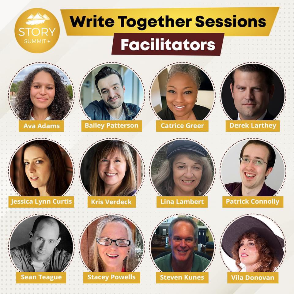 Please Join us today with one of these fine facilitators at 4-5:30 pm Eastern for a new WRITE TOGETHER!
storysummit.us/write-together… 
#screenwriters #WritingCommmunity #AuthorLife #writersllift