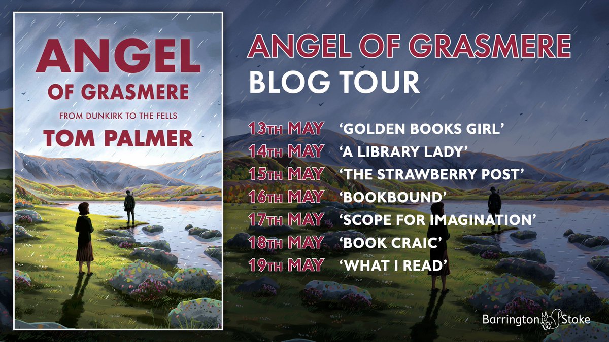 I'm delighted to be part of the blog tour to celebrate the publication of #AngelofGrasmere the wonderful new WW2 novel by @tompalmerauthor . You can find out more about Tom's research here alongside my review. alibrarylady.blog/2024/05/14/blo…