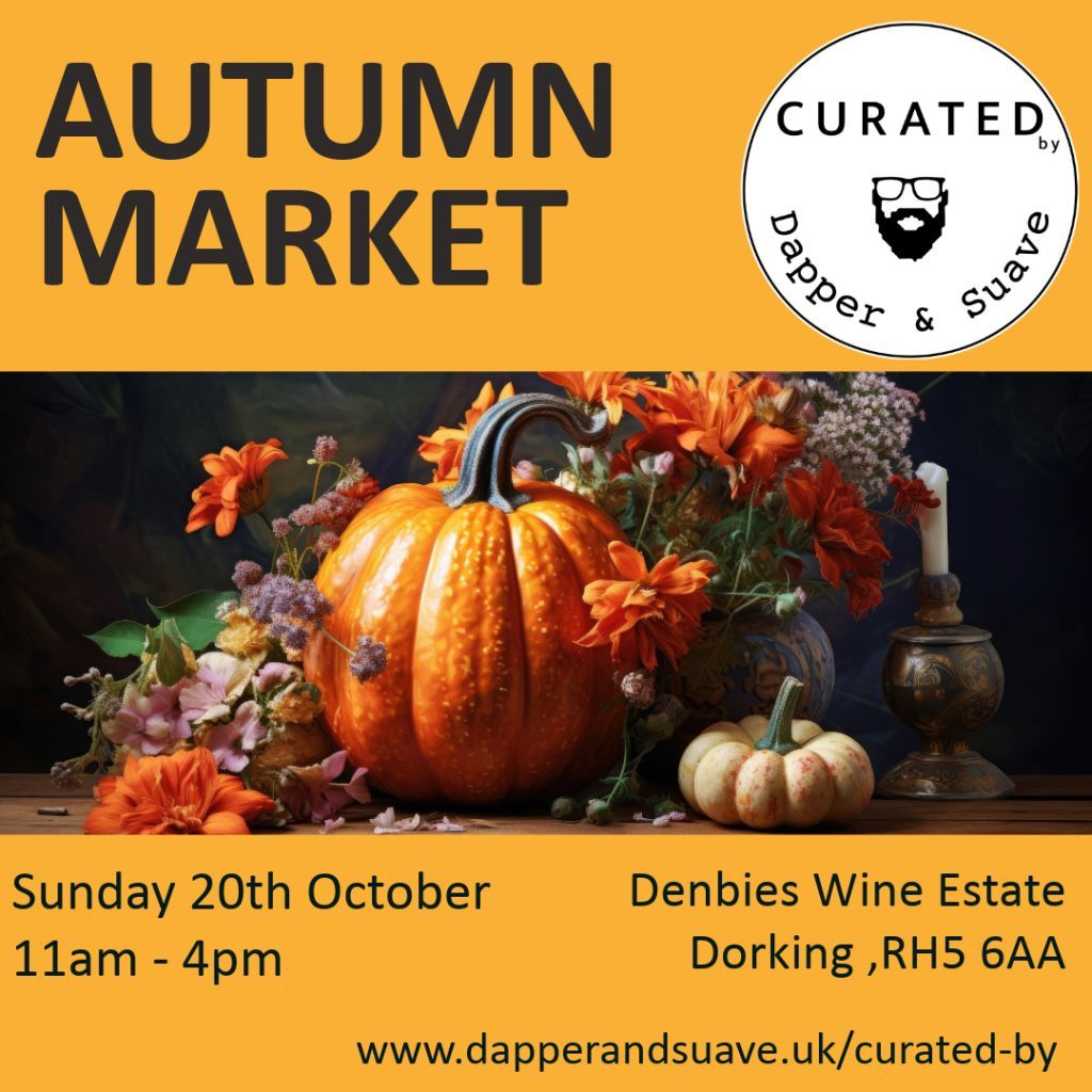 New Event: Curated by Dapper & Suave Pop-Up Autumn Market buff.ly/44JnsaD