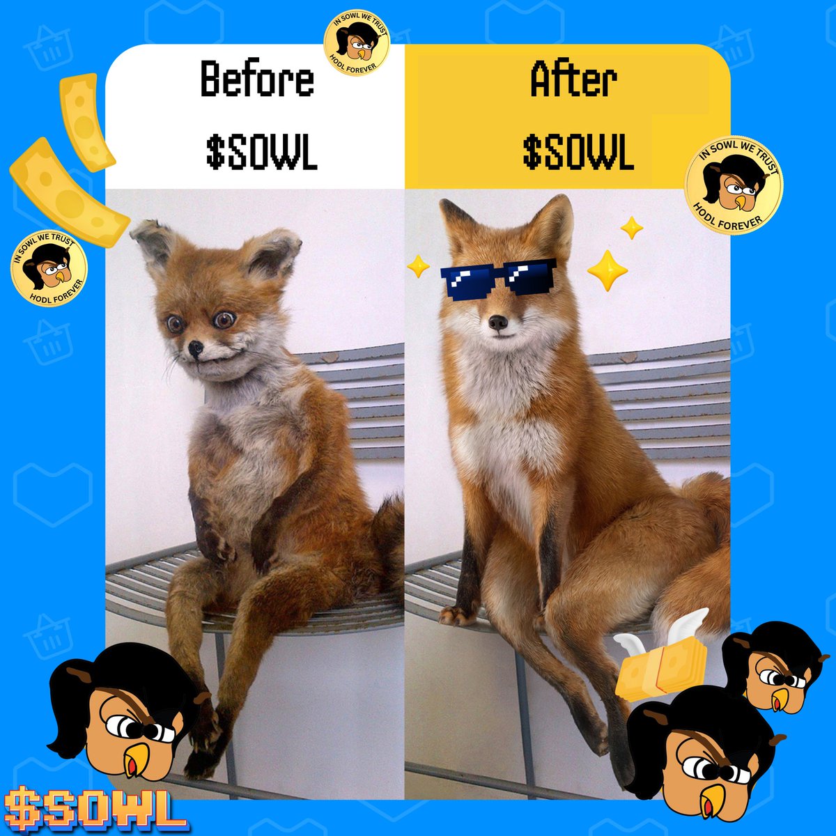So now you already know who we are, $SOWL - Sowlana! 💪🏻😎💎

#MemeCoinSeason #memecoin #Memes #dankmemes