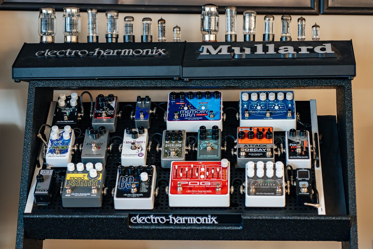 We do tubes, we do pedals. What can you do with them!?!
ehx.com

#ehx #guitarpedals #guitargear #electroharmonix #guitareffects