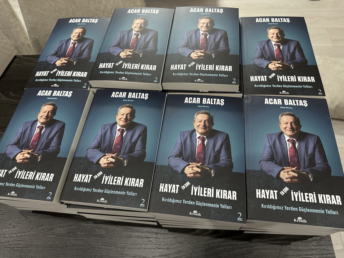 İşte Prof. Dr. Acar Baltaş’ın “Hayat En Çok İyileri Kırar” eserini kazanan 25 kişi.
Kazananlarla 24 saat içinde DM’de iletişim kurulacak ve adres bilgileri alınacaktır. Gönderimler PTT Kargo ile ücretsiz yapılacaktır. İyi okumalr.

1)  @AbbasEyupoglu
2)  <a href="/AlevSinolu/">Alev SİNOĞLU💙💛</a>
3)  <a href="/be_altun/">betul altun</a>