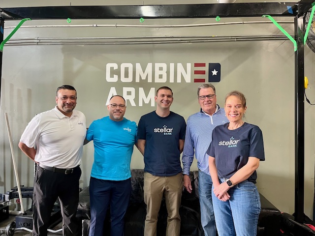 #StellarBank volunteers at the Combined Arms Food Pantry. As we celebrate #MilitaryAppreciationMonth, StellarBank extends gratitude to those who have served our country.

Stellar Bank, Member FDIC
Equal Housing Lender. NMLS #451312