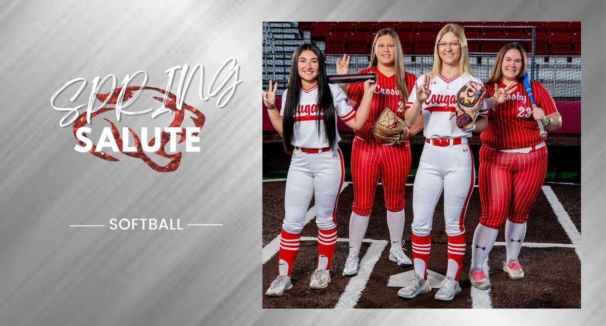 SPRING SALUTE! The Crosby ISD Board of Trustees celebrated <a href="/Crosby_Softball/">Crosby Softball</a> this month. 13 of their 27 wins this semester were shutouts! Batter up, <a href="/CrosbyHigh/">Crosby High School</a>!

📲 crosbyisd.org/springsalute

#MovingForward