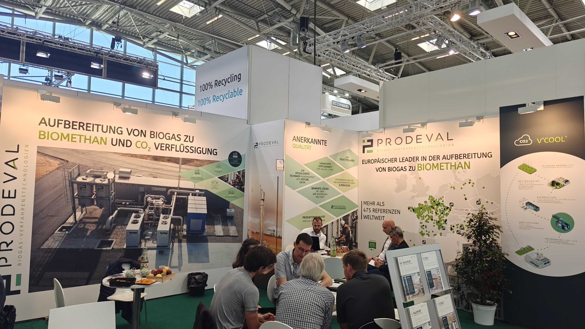 #RNGEvent | Second day at @IFAT_mmi! It's always a pleasure to network and recognize familiar faces! @anka_enerji, @Prodeval_biogas, @HoSt_bioenergy, @bright_renew 🤝
.
#Networking #Biogas #Biomethane #RNG #RenewableEnergy #BiogasEvent