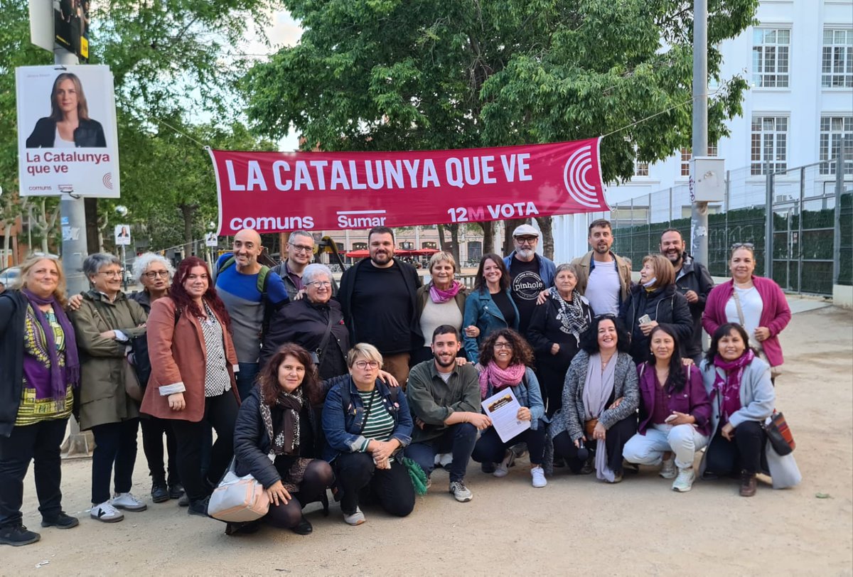 Gràcies a les 9.095 persones (9,32%) que vau apostar a #SantMartí per una Catalunya amb més drets, més verda i feminista i vau votar diumenge a <a href="/jessicaalbiach/">Jéssica Albiach</a> <a href="/Andres_gberrio/">Andres García Berrio</a> i <a href="/lo_printemps/">lorena</a> #ComunsSumar 
Continuarem treballant a peu de carrer per fer honor a la vostra confiança