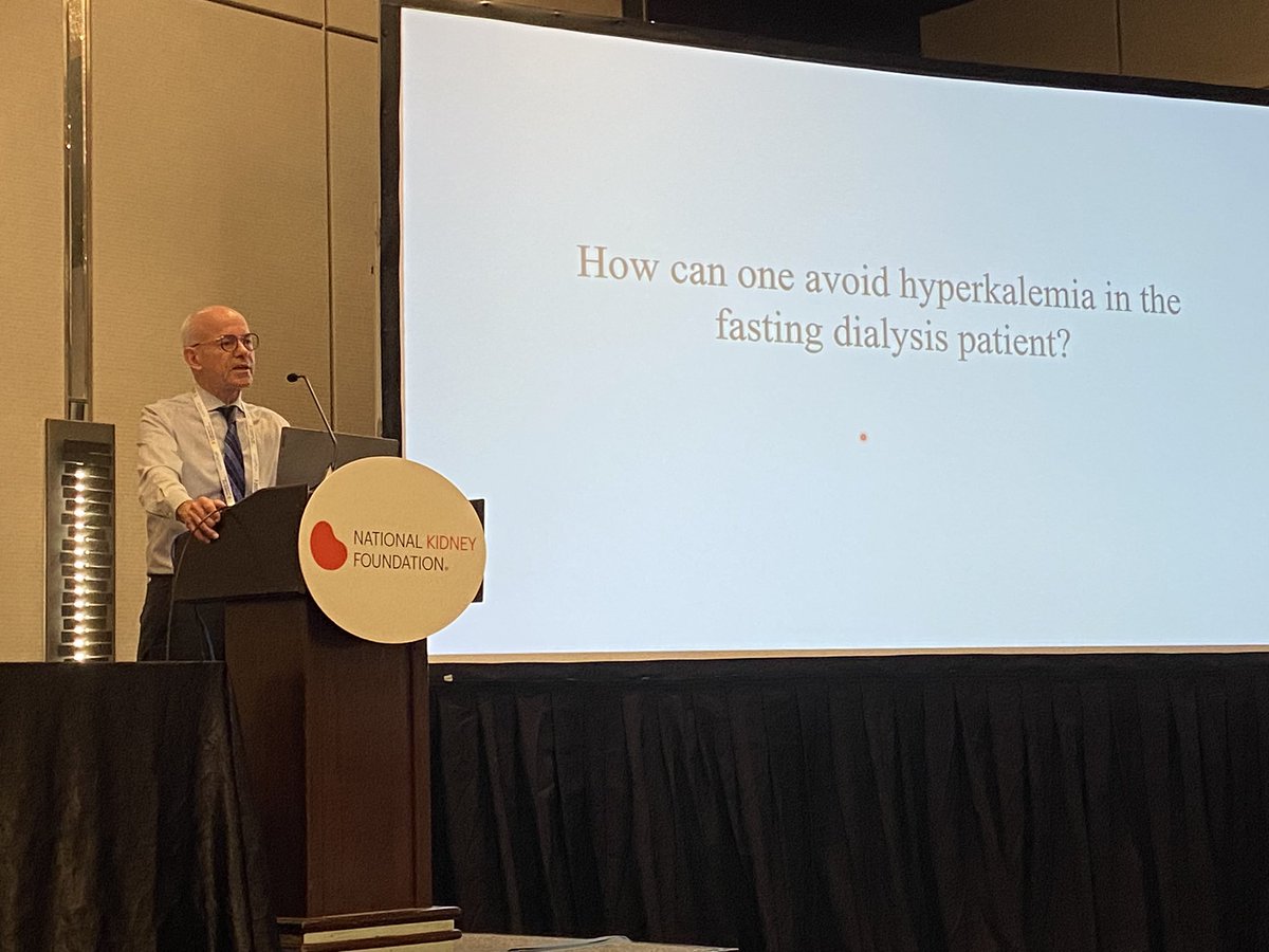 A plethora of hyperkalemia and hypokalemia cases with master educator Dr. Biff Palmer in the fluids/electrolytes/acid-base precourse #NKFClinicals