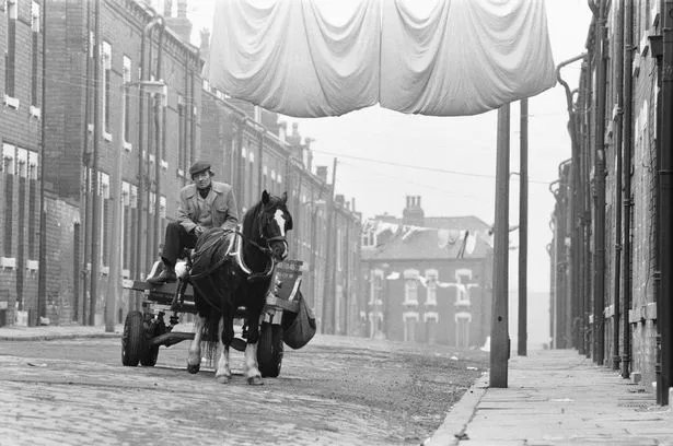 'Albert! Get yer coat on we're goin' to yer Grandads' 'Wot?... 🙄 Aw Mum!... But I thought...' 'Never mind 'you thought'... Y'know what thought did? Followed a muck cart an' thought it were a Weddin'!' 😁 Pic: Mirrorpix