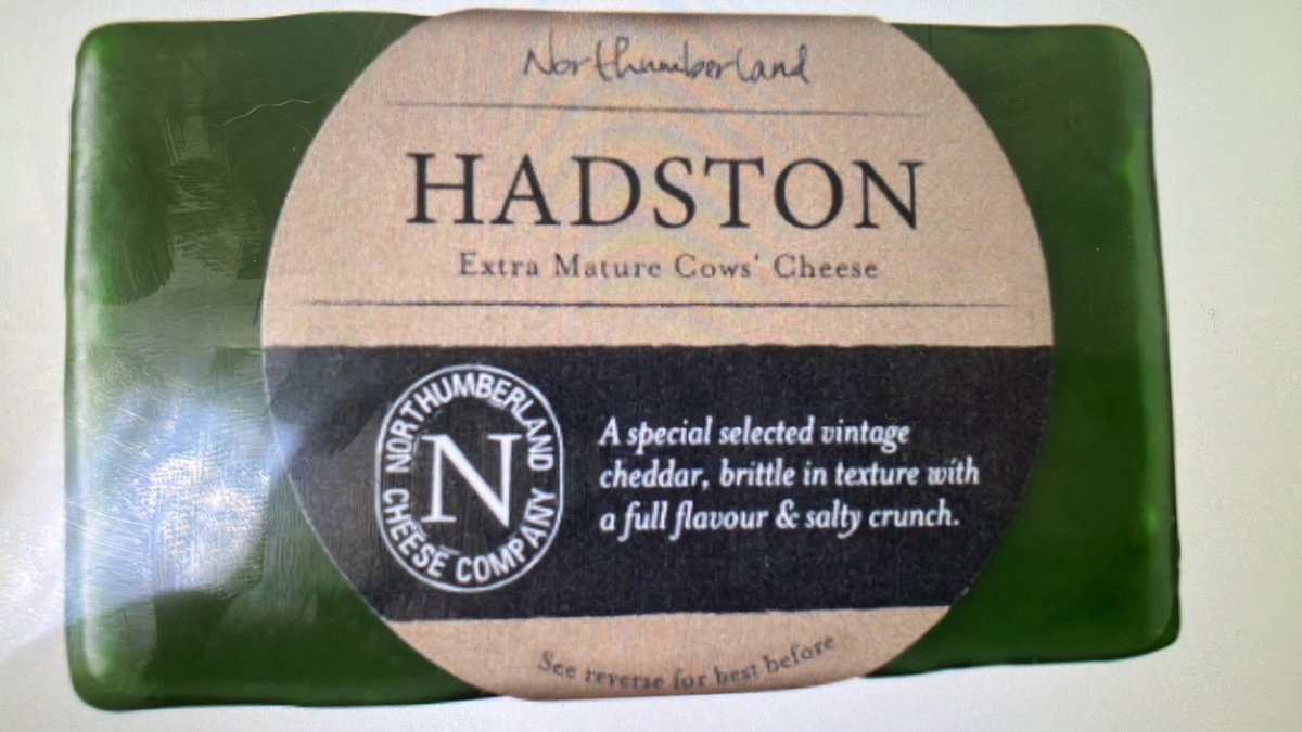 Who knew Hadston had a cheese and for us cheese lovers it's a special moment. Can't wait to try it @NlandCheese I love your cheese at the best of times and this one sounds delicious and has a cool name!! #Northumberland