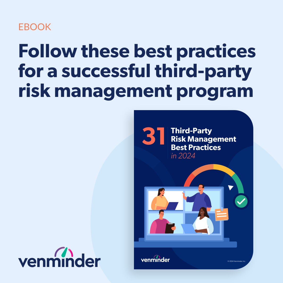 As a third-party risk professional, you probably like to stay up to date on the latest best practices to ensure your program is running smoothly. In this eBook, learn 31 #TPRM best practices for 2024: hubs.ly/Q02x4Wg70 #vendormanagement #thirdpartyrisktrends #riskmanagement