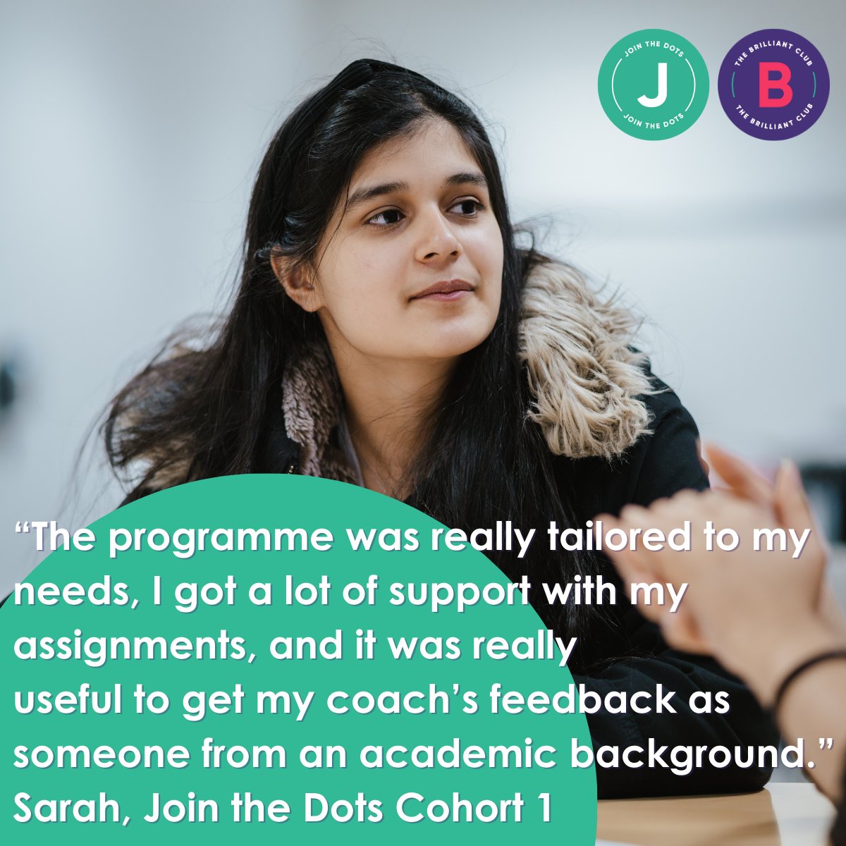 Heading off to uni this September? 🎓 

Join the Dots gives you free advice and the opportunity to have a personal mentor in your first term.  

Sign up today and be in with a chance of winning £1,000! ➡️ bit.ly/3TAn3SP