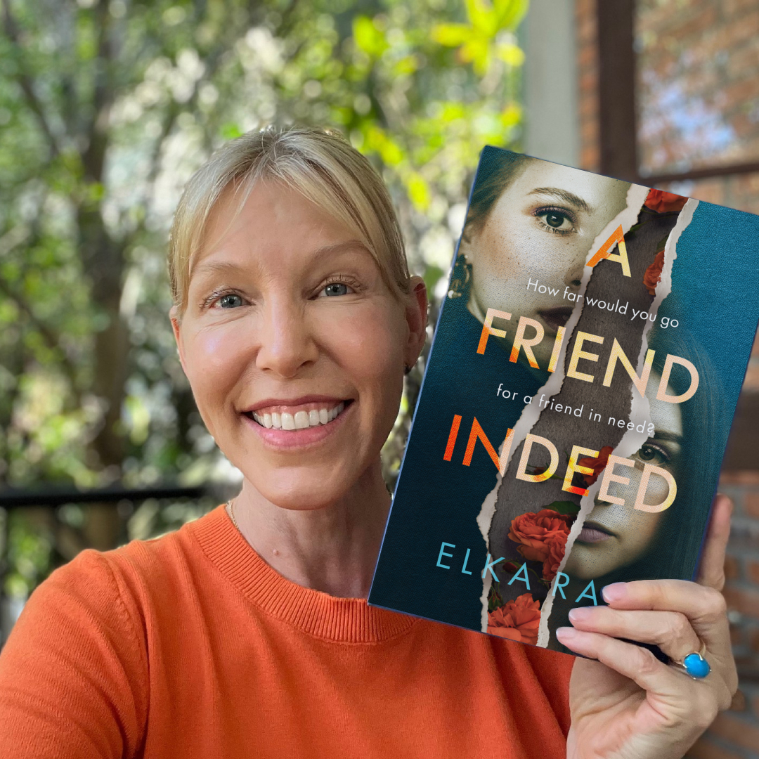 Our next #pubday announcement presents noir friendship fiction at its freakiest: #AFRIENDINDEED by @ElkaRay is available NOW in multiple formats (including audio voiced by @hillaryoutloud + #AndiArndt)!👯‍♀️💀 📕Buy: blackstonepublishing.com/products/book-… 💌Pubday Letter: facebook.com/284443910674_9…