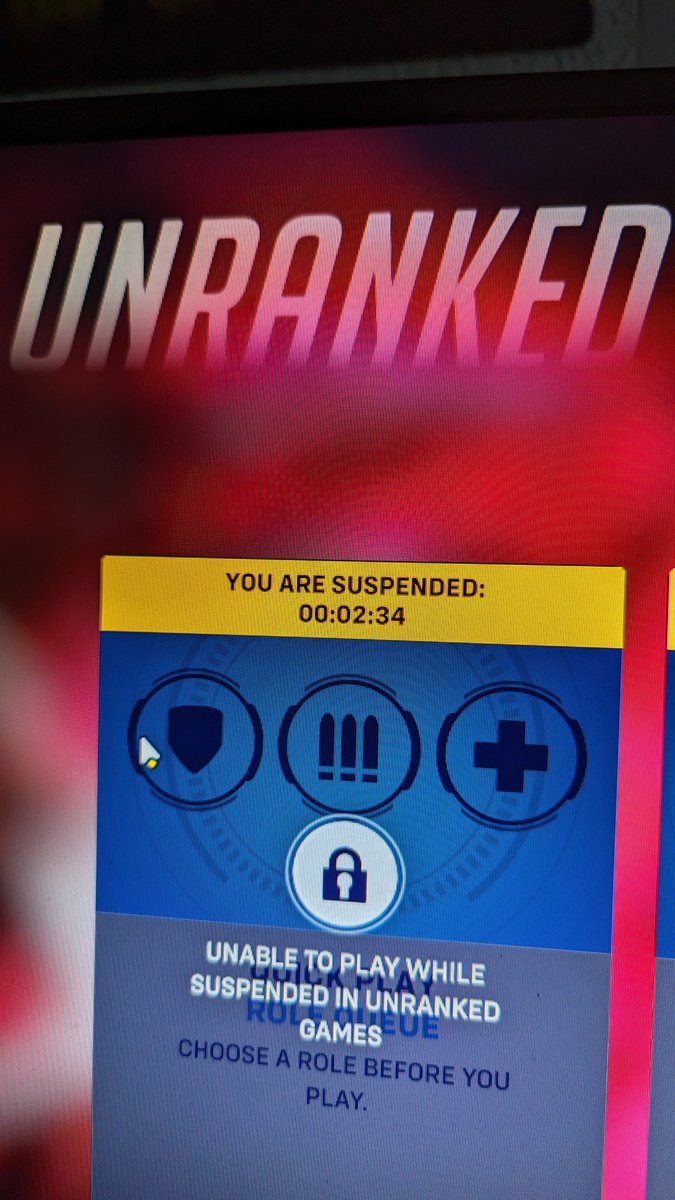 Yeah i got kicked from the game because german Internet sucks sometimes but this was my first time leaving in fucking quick play... Thanks blizzard 🤡 #Overwatch #OW #Overwatch2 #OW2