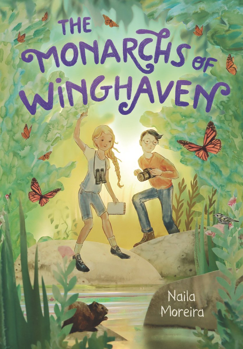 It's pub day for The Monarchs of Winghaven! My pair of intrepid butterfly-chasers, Sammie and Bram, launch into the world today! #mg #mglit #middlegradebooks 
nailamoreira.com/kids/