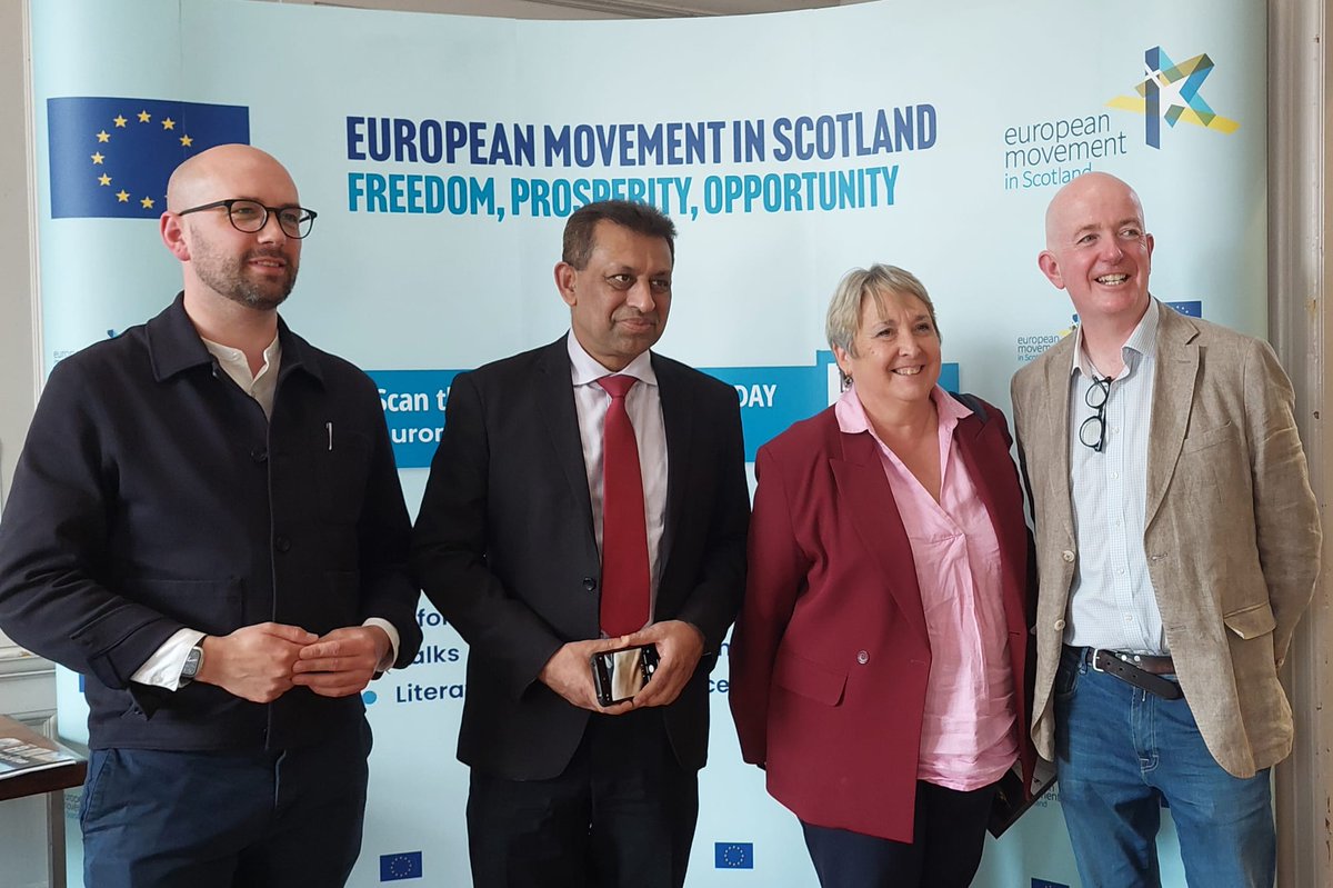 Scotland could strengthen relationships with Europe in many ways, including on culture & education, like Wales has done with their higher education exchange Taith scheme. Delighted to join @euromovescot #TalkingEurope panel to discuss the importance of these relationships.