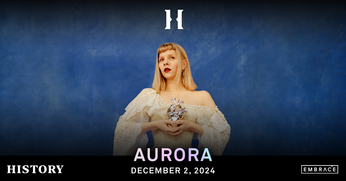 Announcement 🖤 @AURORAmusic - What Happened To The Earth? Part 2 live on December 2! RSVP: bit.ly/4dCndlZ On Sale | Friday at 10am