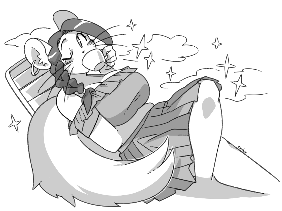 Some more comms (B/W Doodles) 