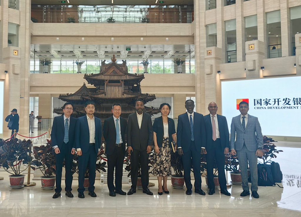 As the representative of the Federal Government on the Board of <a href="/LekkiPort/">Lekki Deep Sea Port</a> , I earlier today joined Mr. Abiodun Dabiri, Lekki Board Chairman to the China Development Bank (CDB) Headquarters in Beijing for high-level talks on finance-related matters and the overall success of the