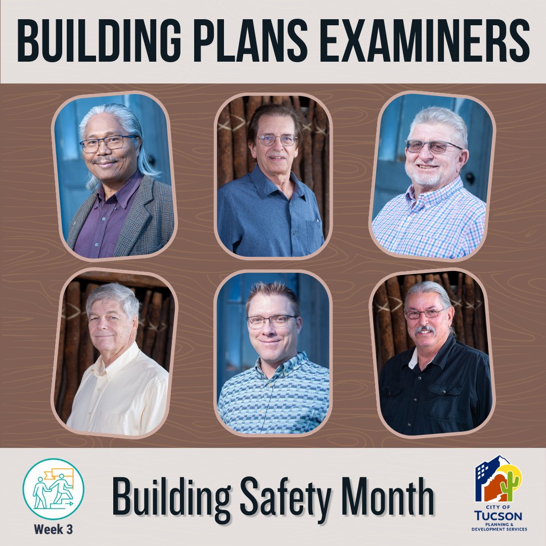 🛠️ Today, we highlight our <a href="/TucsonPDSD/">Tucson Planning and Development Services</a> Building Plans Examiners 🛠️ They ensure #Tucson's construction projects meet top safety standards—from thorough plan reviews to guiding customers on corrections.

Learn about their day: bit.ly/PDSDBSM

#BuildingSafetyMonth2024