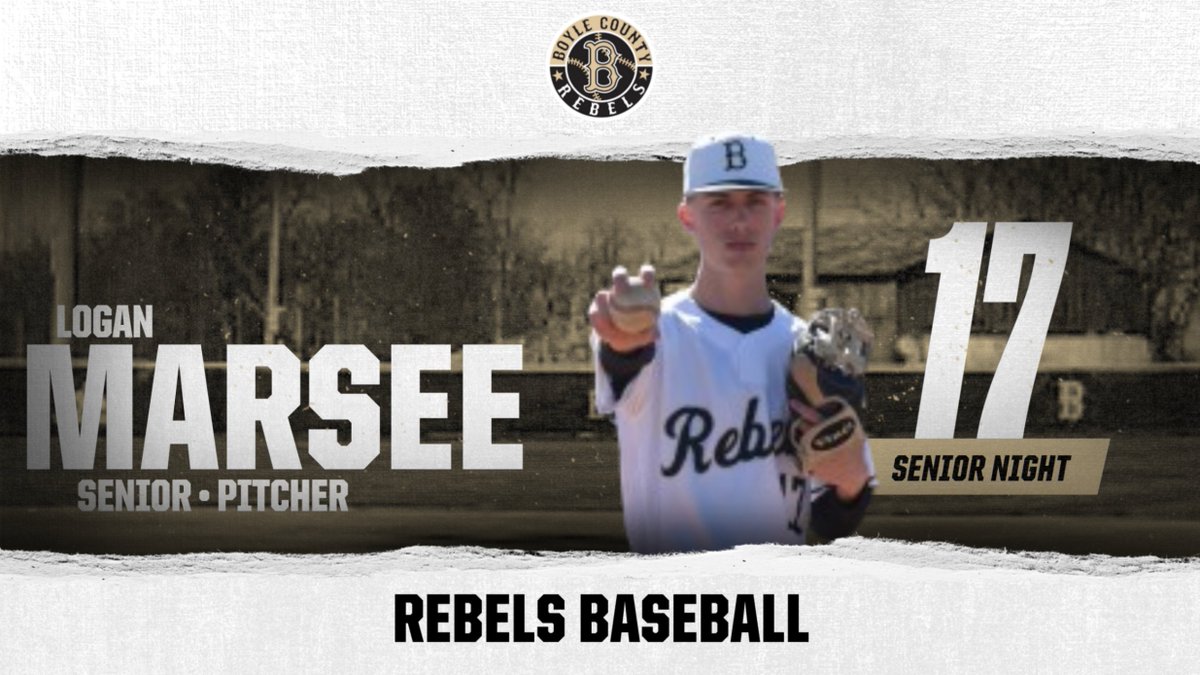 Congratulations, Logan Marsee, on a great Boyle County Baseball career. Goodluck, taking your talents to UPike!