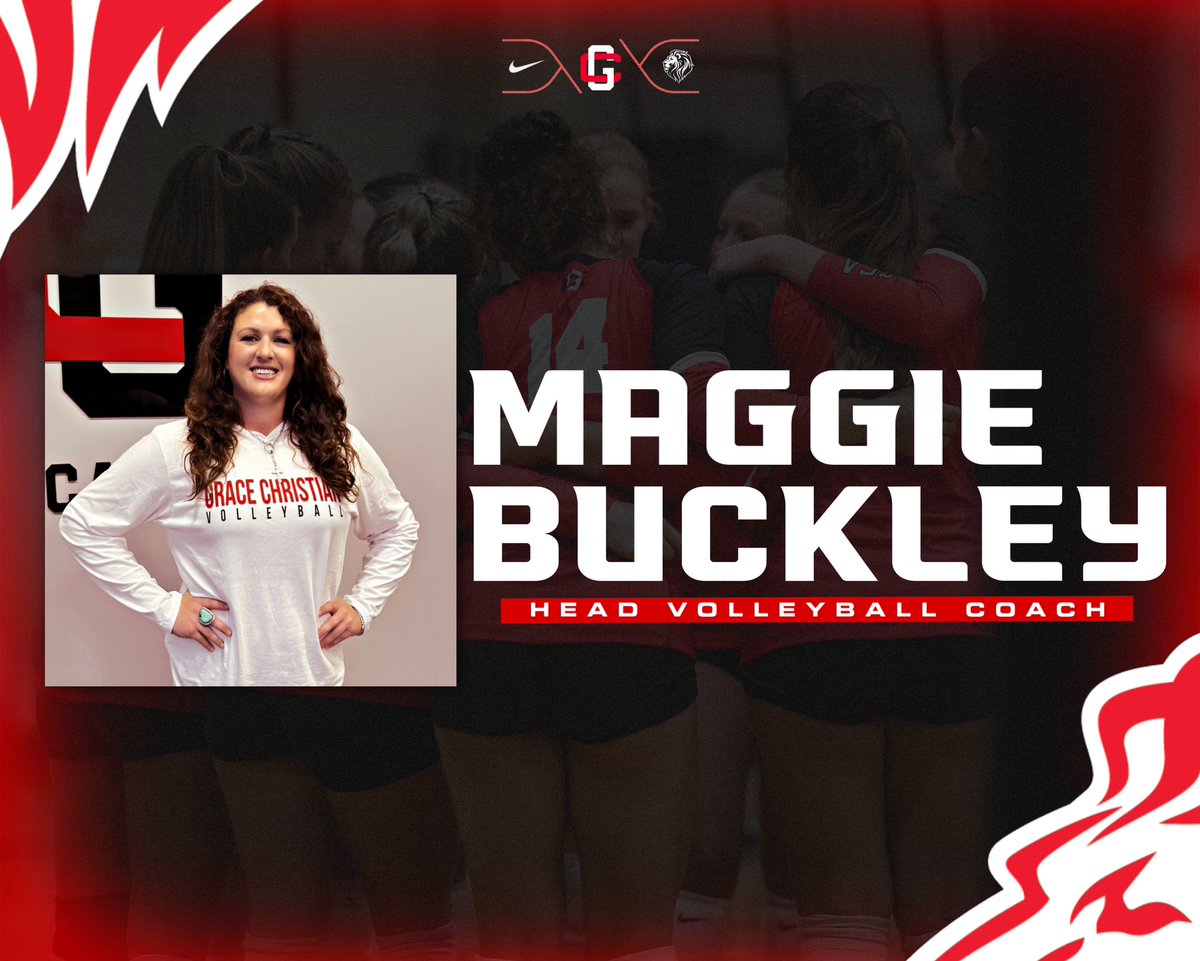 Excited to have Coach Maggie Buckley join us at GCA as our HS Head Volleyball Coach!