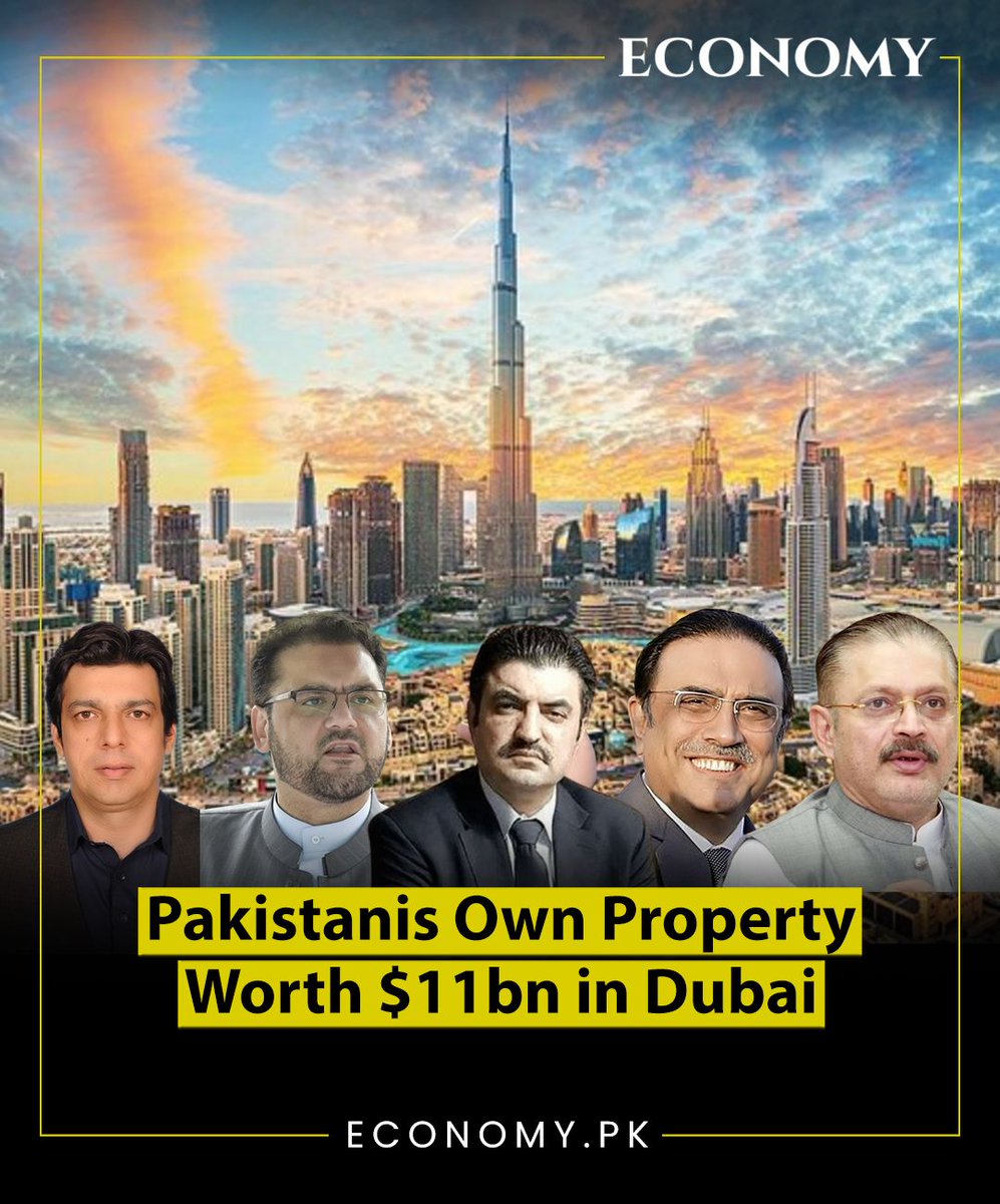 Pakistanis Own Property Worth $11bn in Dubai - economy.pk/pakistanis-own…