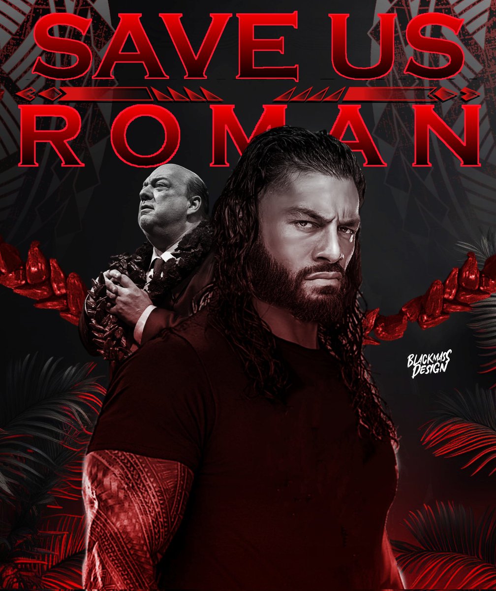 Save us @WWERomanReigns . #RomanReigns #Bloodline #TribalChief #WWE #SmackDown