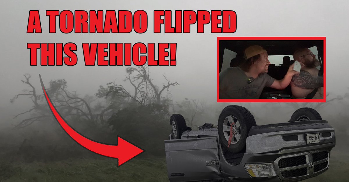 New video on the story of survival with the truck flipped by the wedge #tornado south of Robert Lee, Texas youtu.be/PWT9H0qQtVI?si… This video includes a fundraiser to help Shawn and Brittany get back on their feet. They abandoned the truck and rode out the tornado in the ditch!