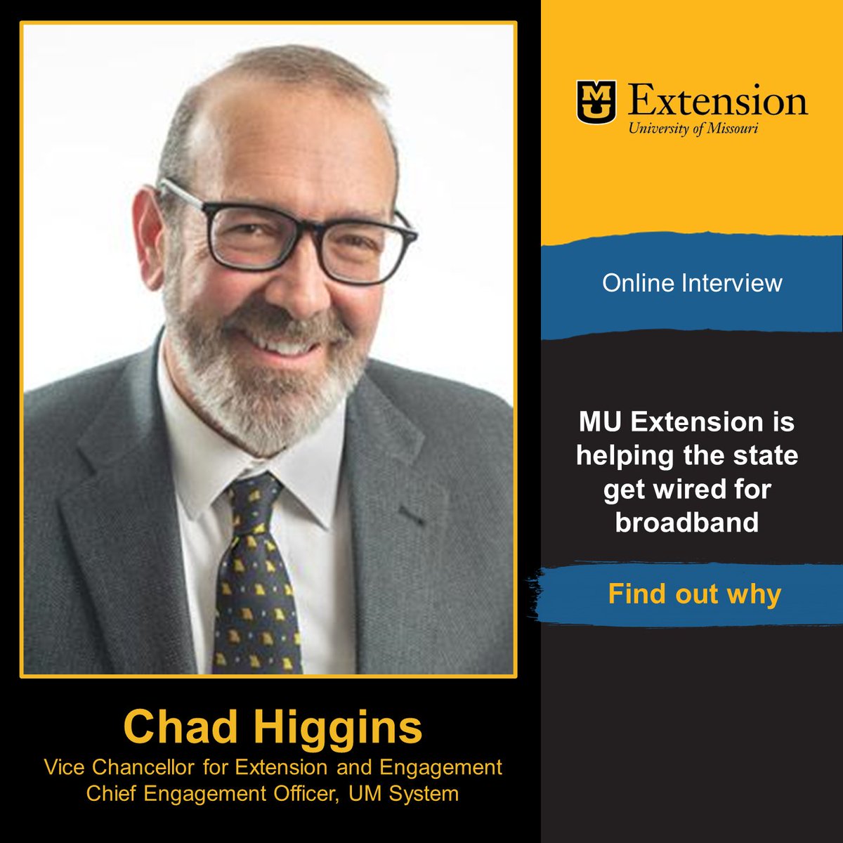 Learn how MU Extension serves Missouri and delivers @Mizzou by evolving to meet the changing needs of the citizens in the state. @MUExtensionVC, Chad Higgins, discussed this and more in his recent interview on Show Me Today. missourinet.com/2024/05/07/mu-… @Missourinet #ExtendMU