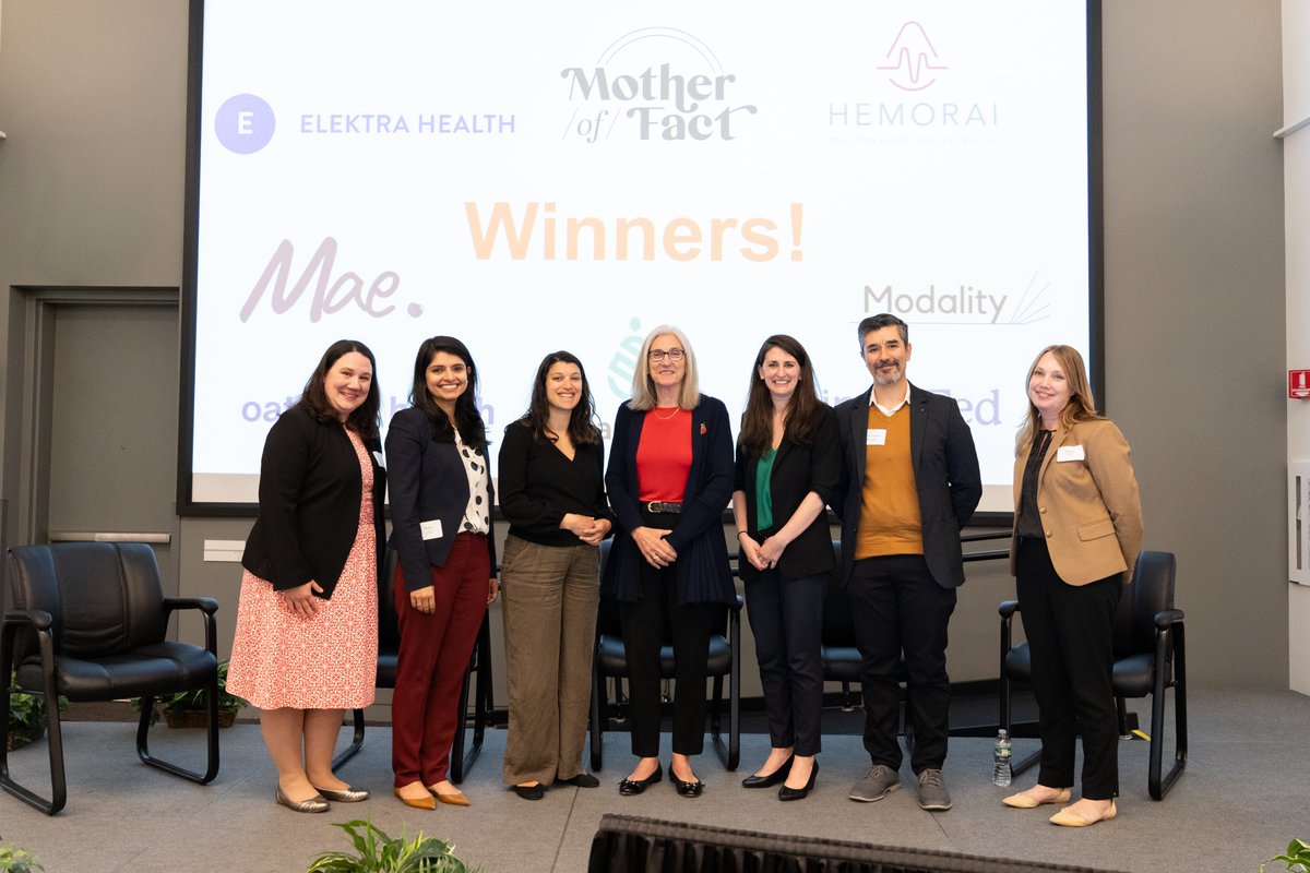 Thanks to everyone who made our Women+ Health Challenge final pitch event such a success, and congratulations to the winners: Hemorai, Mae & @SimplifedB. Read more: masstech.org/news/women-dig…. #womenshealth #massdigitalhealth #digitalhealth