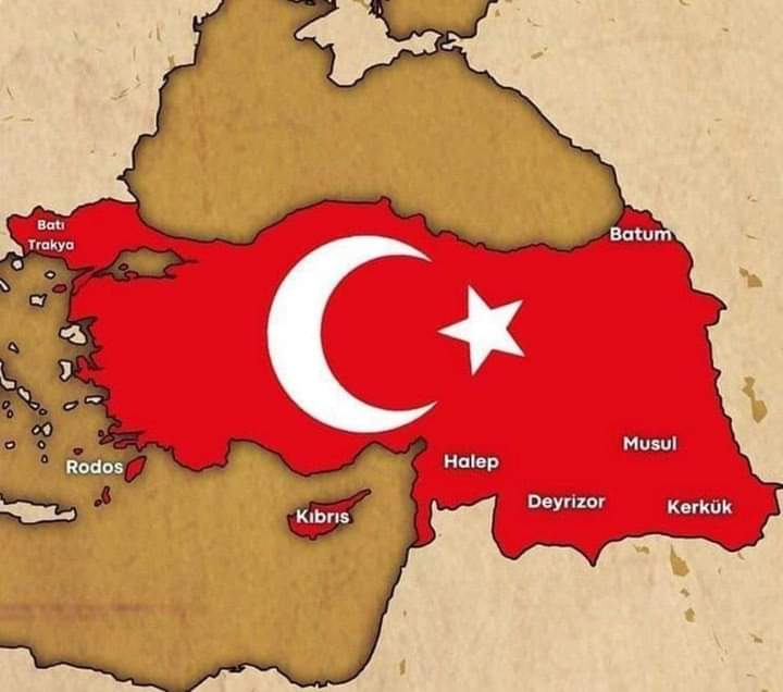 1933 yılında Atatürk'e sizin Türkiye’nin geleceği hakkında tasavvurlarınız nelerdir diye soran General MacArthur Gazi'den şu yanıtı alır:

Allah nasip eder, ömrüm vefa ederse; Musul, Kerkük ve Adaları geri alacağım. Selanik dahil Batı Trakya'yı, Türkiye topraklarına katacağım.