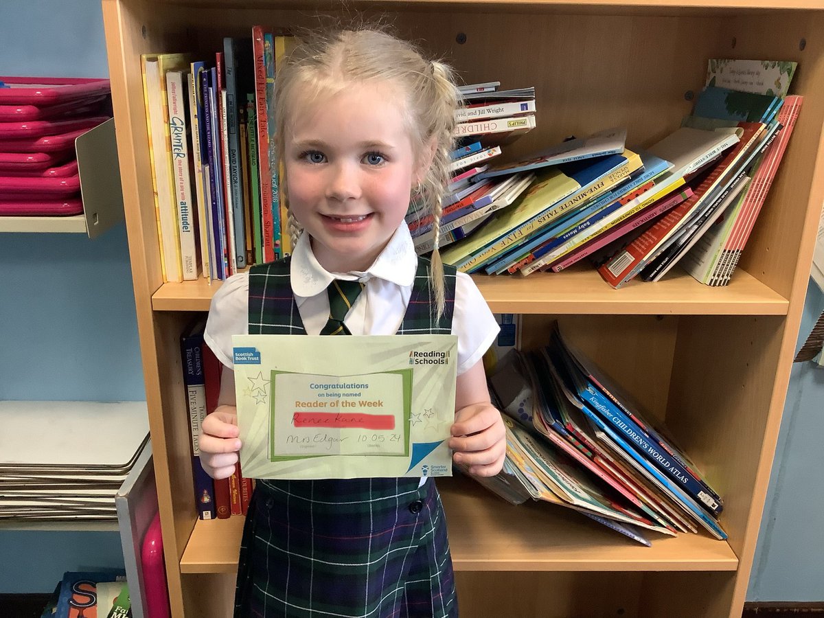 Our first reading star from last week. Well done R, you have been putting such effort in, I am so proud. #readingschool