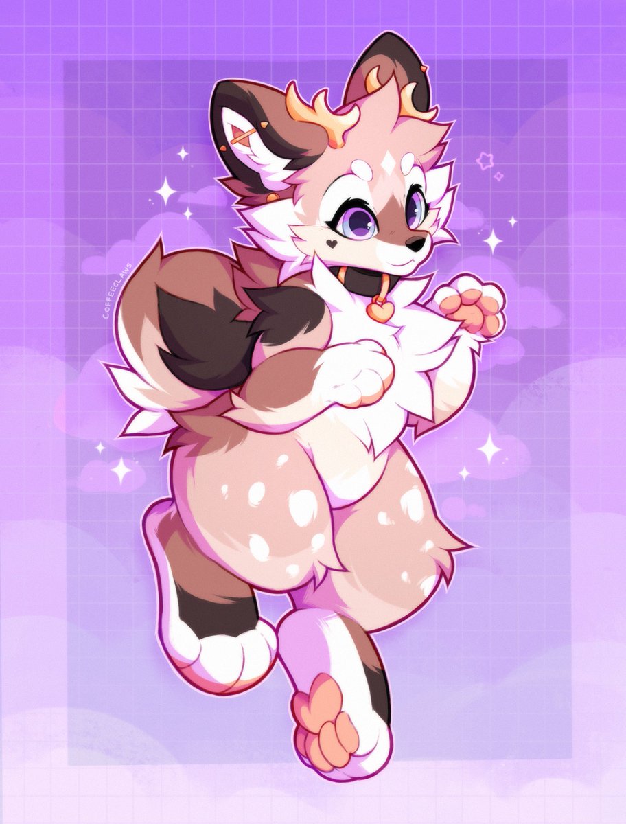 Fullbody that came with an adopt 💛‧˚✩