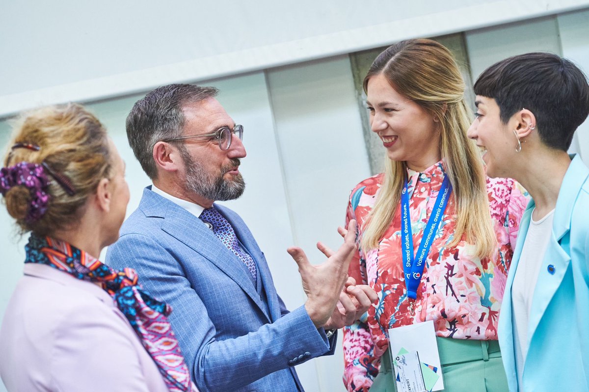 The final week of the #Liechtenstein Presidency <a href="/LIEatCoE/">Liechtenstein at the Council of Europe</a> is in full swing! 

It was my pleasure to open the Youth Event #ConfidenceInTomorrow @coe_youth together with SG <a href="/MarijaPBuric/">Marija Pejčinović Burić</a>, bringing together more than 100 participants from across Europe. I wish everyone a great week!