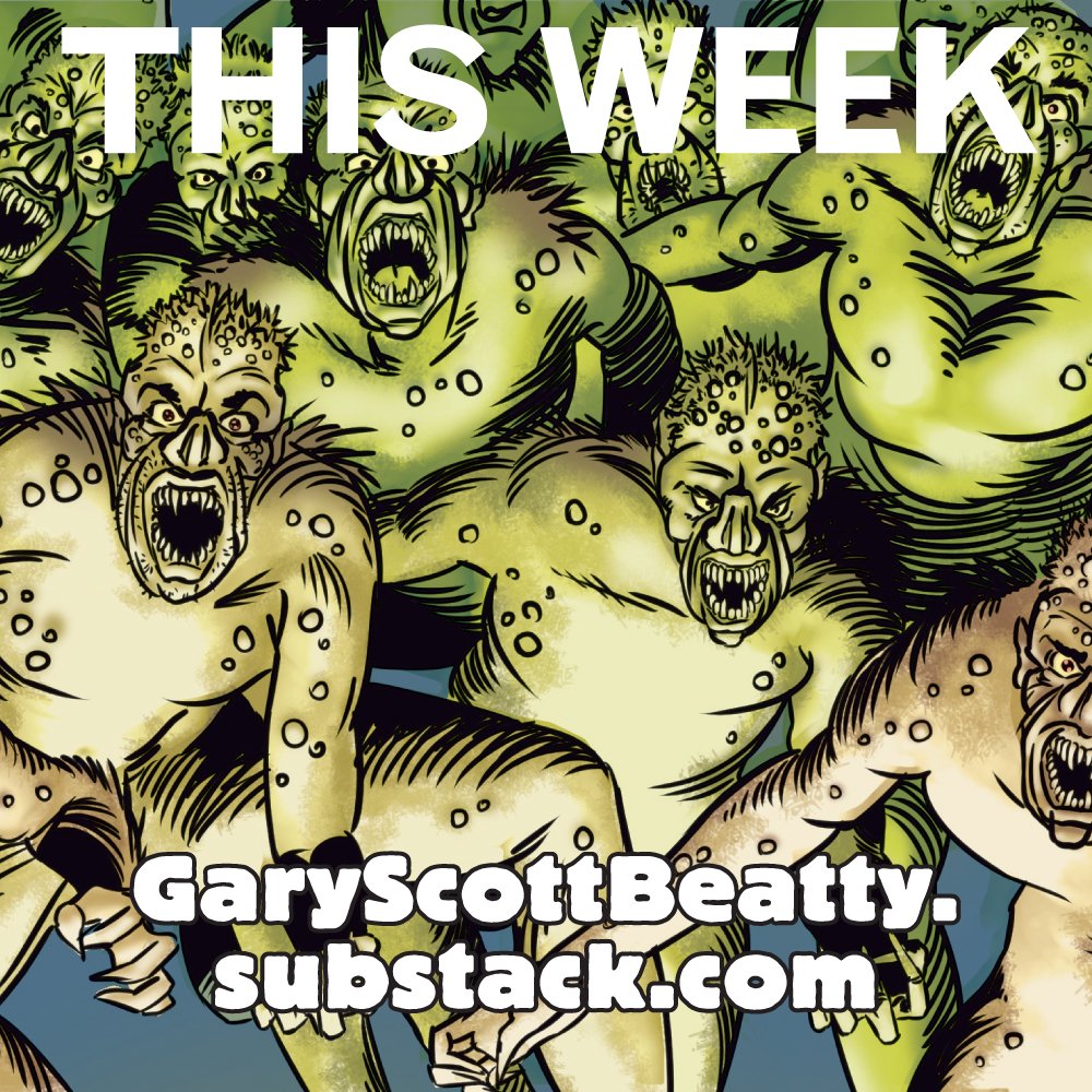 This week in Gods of Aazurn: the conclusion to Beware the Underground. Start reading this series before older chapters are stuck behind a paywall! Subscribe for free weekly. garyscottbeatty.substack.com #garyscottbeatty #strangehorror #lovecraft #horror #webcomic #godsofaazurn