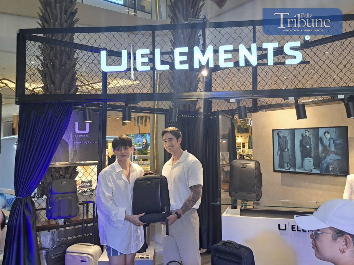 INTRODUCING ELEMENT ELITE BACKPACKS! LOOK: The U Elements launches the newest Elements Elite Collection featuring premiere bags designed for traveling with elegance featuring its brand ambassador, Atty. Oliver Moeller, at Uptown Mall, BGC in Taguig, Tuesday 14 May. The…