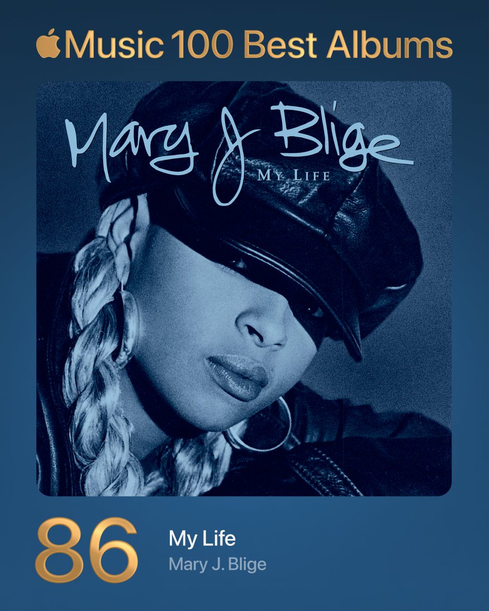 86. My Life - Mary J. Blige #100BestAlbums