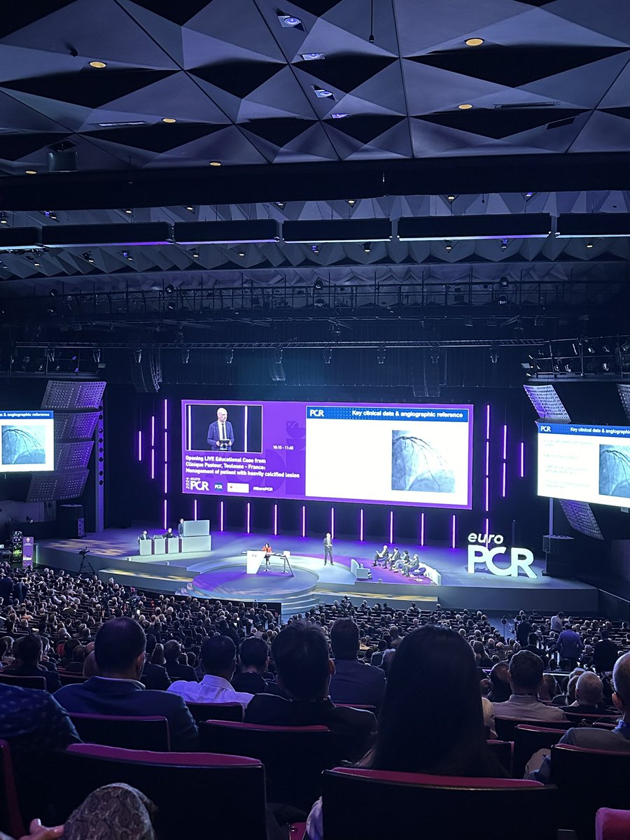 After a sunny few days in Paris, the clouds have opened up, just in time to get stuck in at #europcr ! 🤩