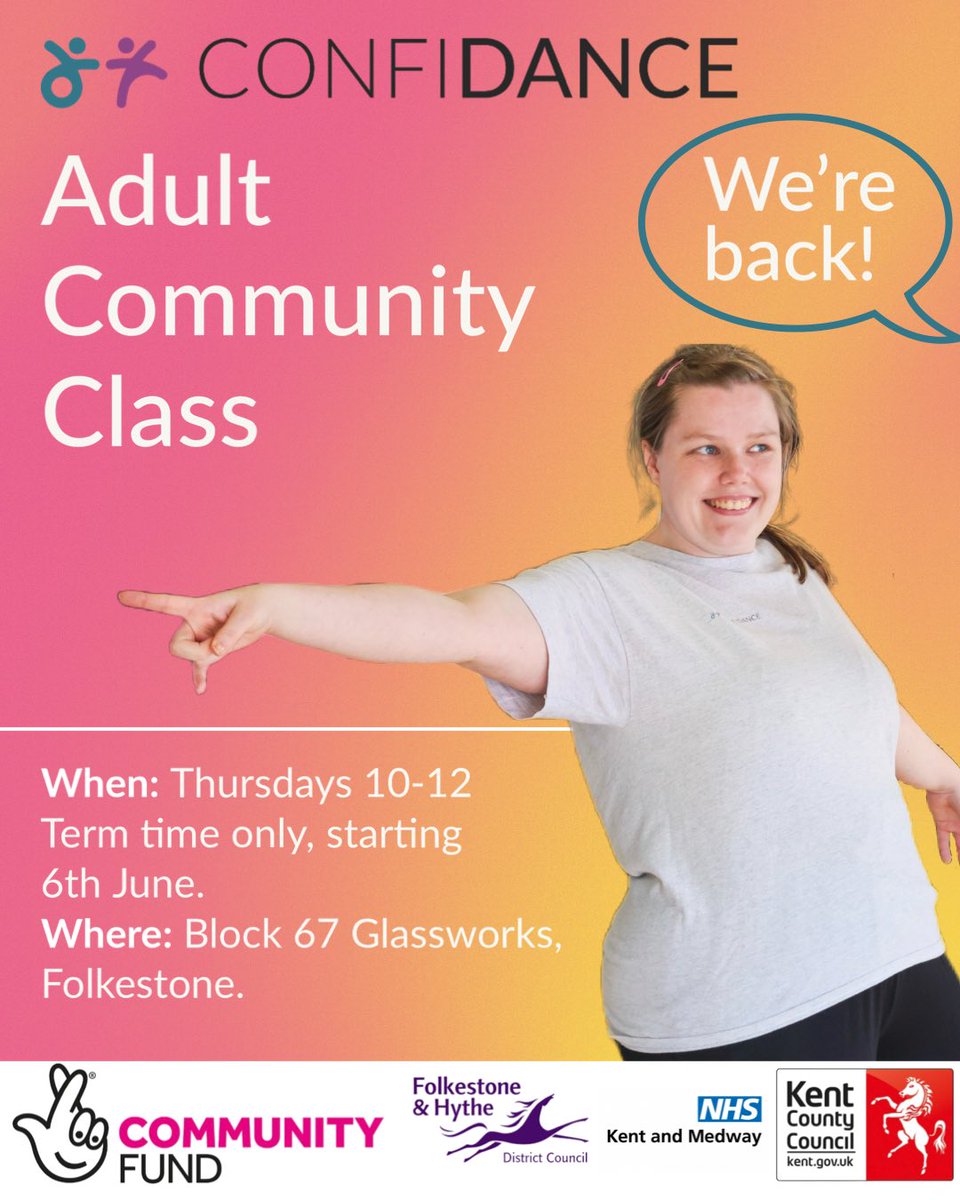 Community Class is BACK! We are over the moon! Confidance community class is for learning disabled adults (18 +) who want to hone their dance skills, get creative, meet new people, and have fun! Come along to our welcoming and joyful sessions in June.