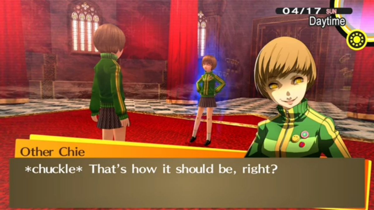 This is getting a bit uncomfortable 
#Persona4 #Persona4Golden