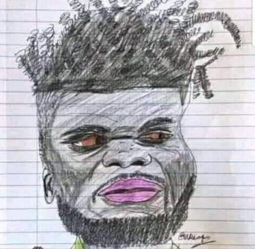 I decided to draw Thomas Partey today❤️
Rate my art from 1-10😊