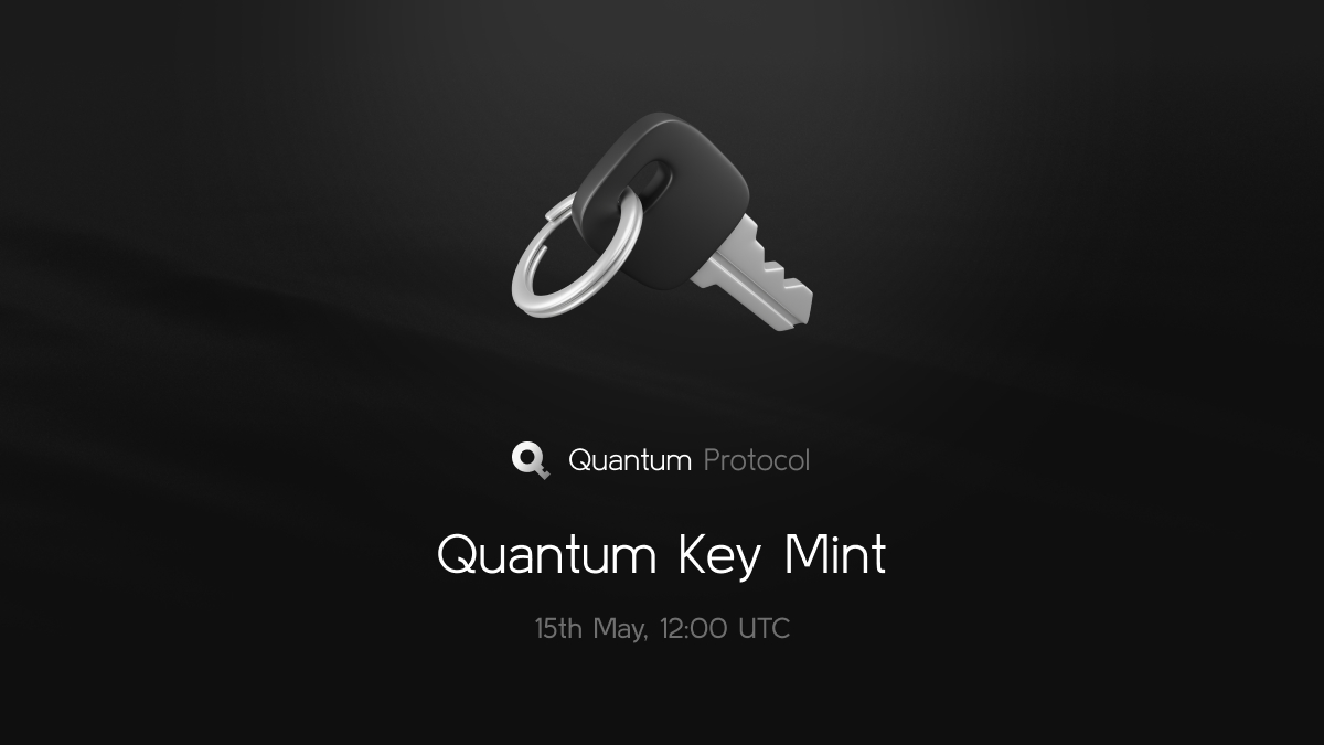 quantumonblast's tweet image. 1/6 In honour of the upcoming public launch, we are introducing our genesis NFT collection — Quantum Key 🗝️.