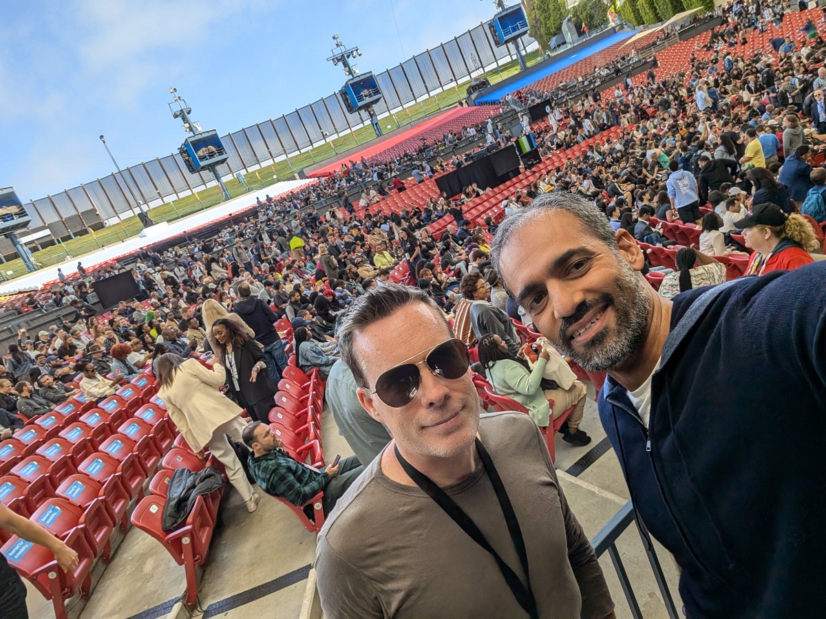 Sameer Samat (@ssamat) on Twitter photo The atmosphere at Shoreline for Google I/O is unreal! I'm blown away by what our teams have accomplished. We’re just 45 minutes away from the keynote – you won't want to miss it! #GoogleIO #Android #Developers
<a href="/davey_burke/">Dave Burke</a> The atmosphere at Shoreline for Google I/O is unreal! I'm blown away by what our teams have accomplished. We’re just 45 minutes away from the keynote – you won't want to miss it! #GoogleIO #Android #Developers
<a href="/davey_burke/">Dave Burke</a>