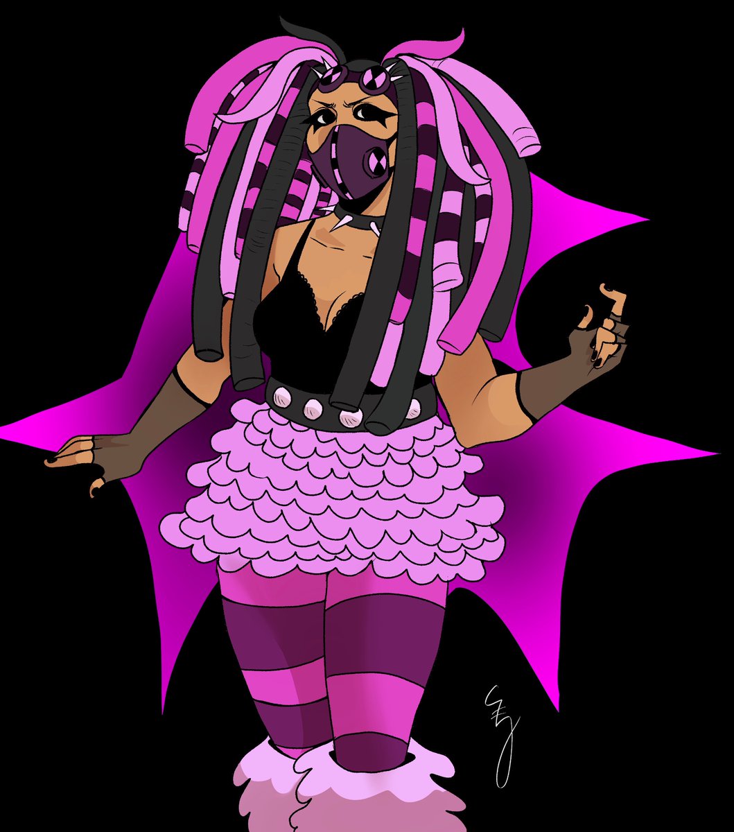 cybergoth! (color variations in thread)