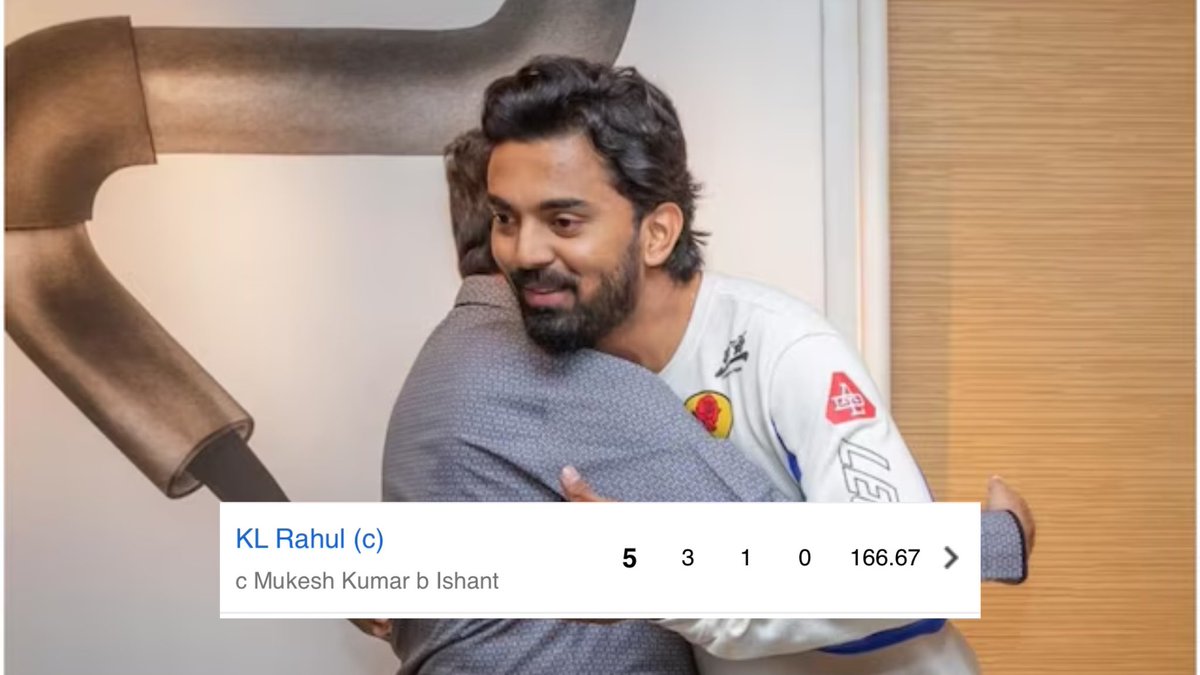 Goenka thought he will buy KL Rahul with a hug and a lunch 💀