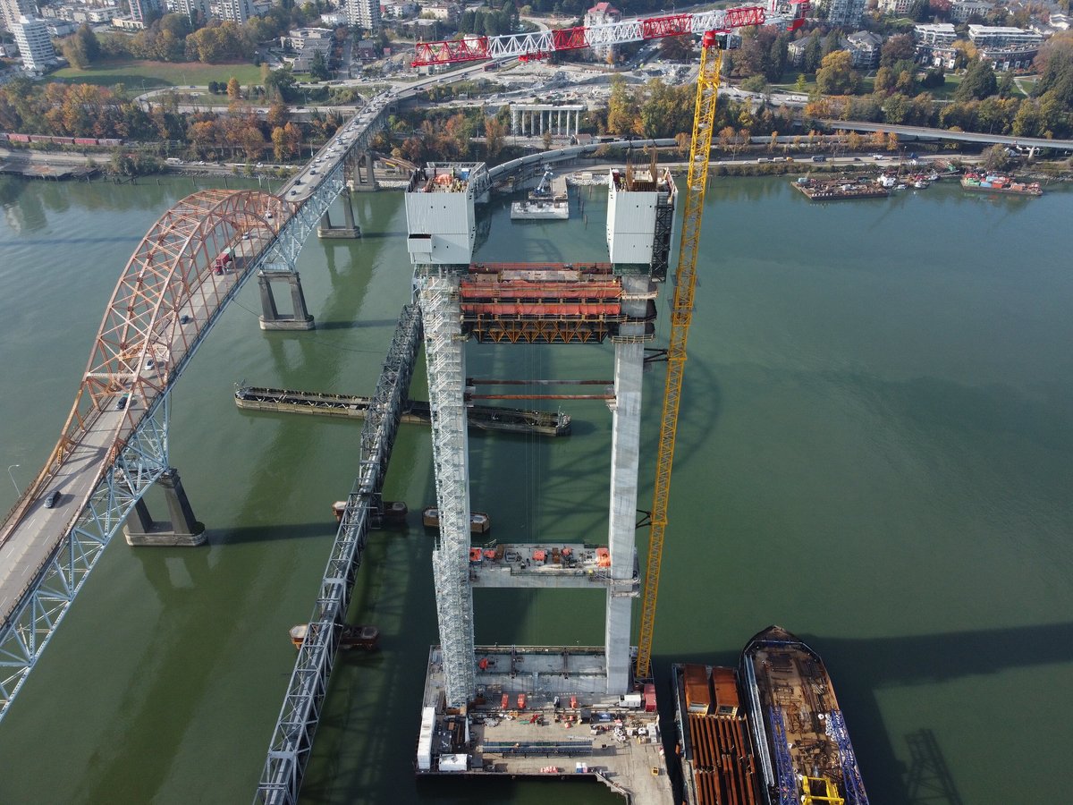 We're proud to be working on some of the most iconic transportation and infrastructure projects in BCs history like the Pattullo Bridge Project. A real work of art.

#PattulloBridgeReplacement #ironwork #skilledtrades #bcpoli