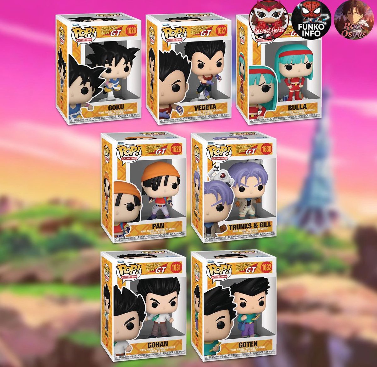 First look at Dragon Ball GT Pops!
.
Credit @rockosiris_
#DragonBall #DragonBallGT #Funko #FunkoPop #FunkoPopVinyl #Pop #PopVinyl #Collectibles #Collectible #FunkoCollector #FunkoPops #Collector #Toy #Toys #DisTrackers