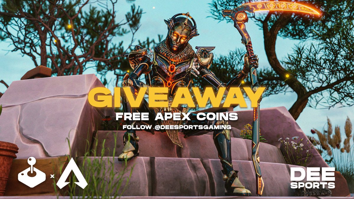 Who wants 4350 Apex Coins? 🪙 Retweet for an entry 🔁 Join our discord for extra entries ⬇️ discord.gg/deesportsgaming Winner selected 24.05.24 @PlayApex #PlayApex