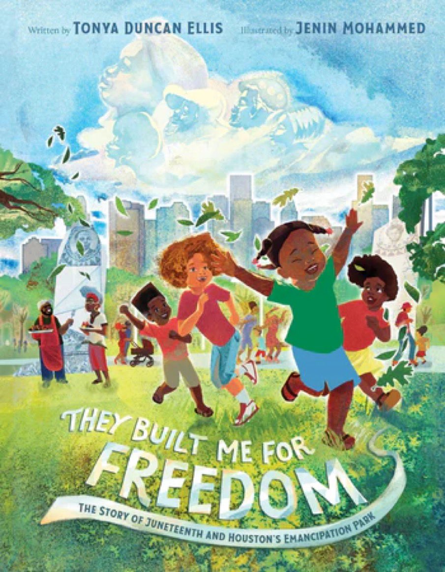 Happy Book Birthday to @TonyaDEllis, @JeninMoham & THEY BUILT ME FOR FREEDOM! 🎉🎉🎉 #BookBirthday